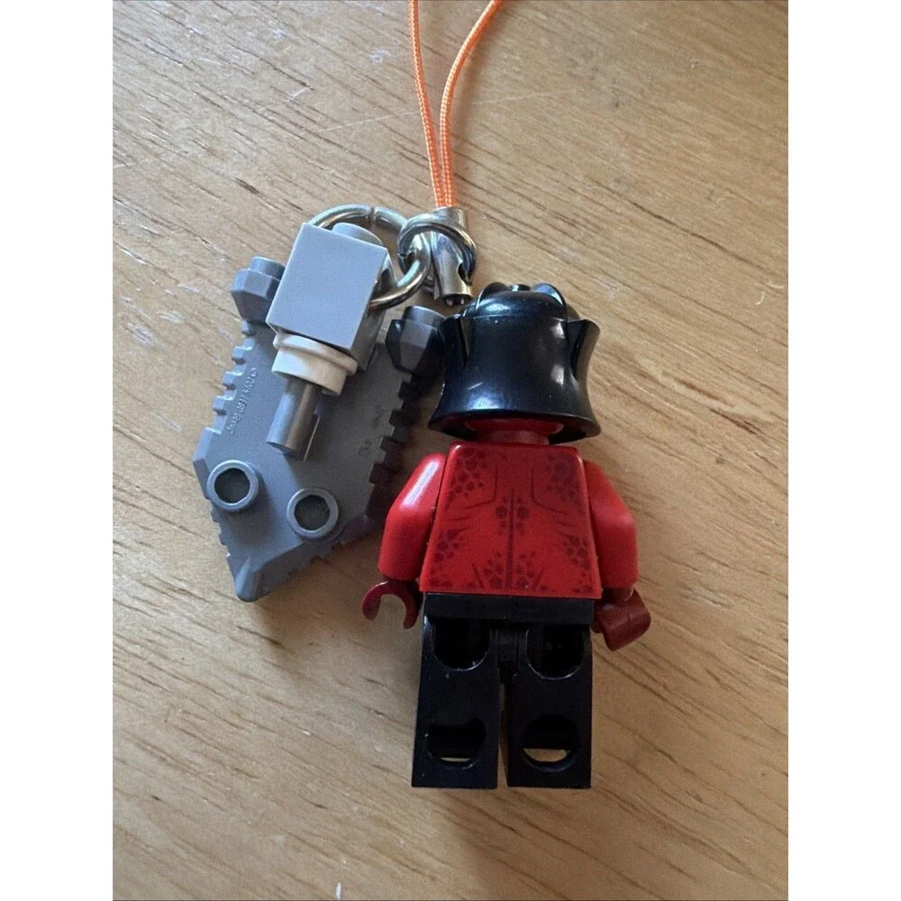 New Lego Nexo Knights - Crust Smasher (nex027) 5004388 Key Chain